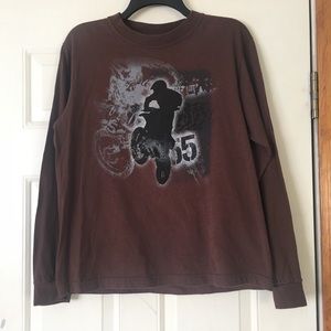 Urban pipeline motorcycle shirt long sleeve